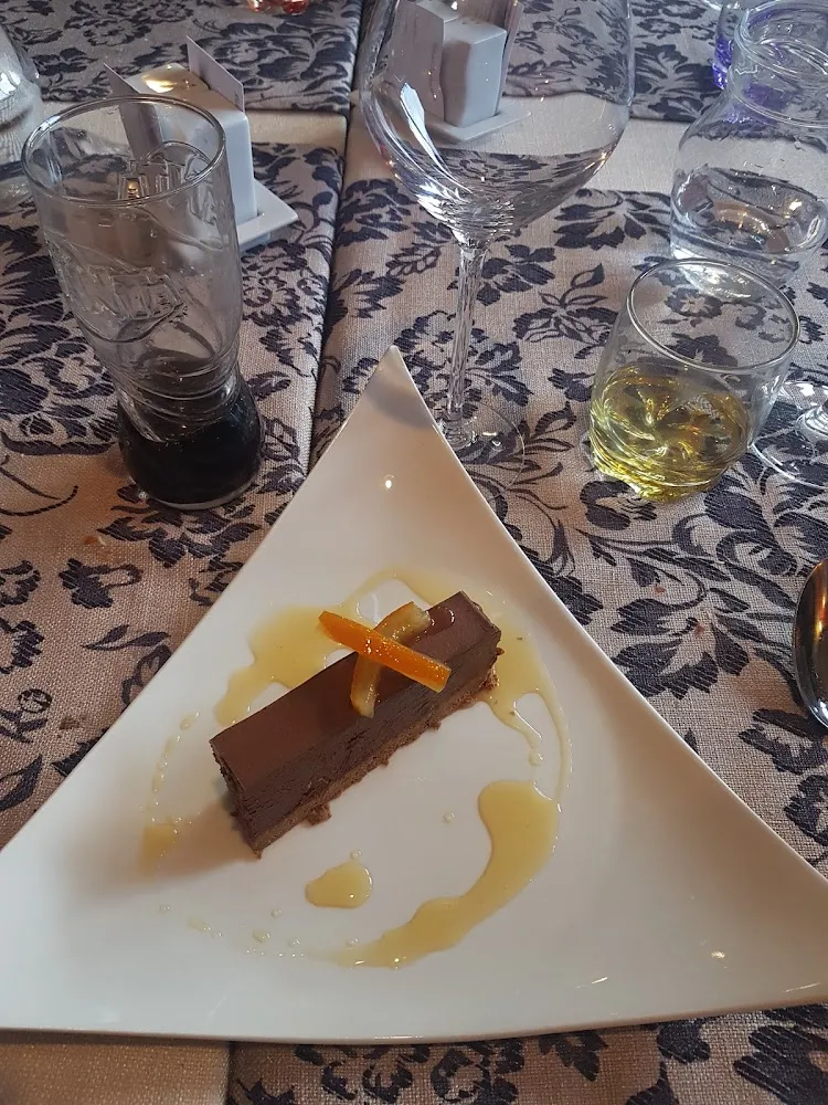 Dessert Croustillant Au Chocolat Et Orange